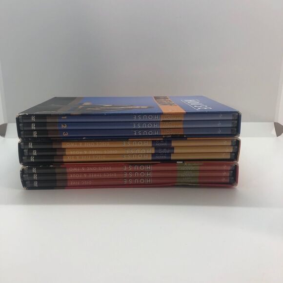 HOUSE M.D. TV Series Seasons 1 2 and 3 Complete DVD Box Sets - Picture 3 of 3